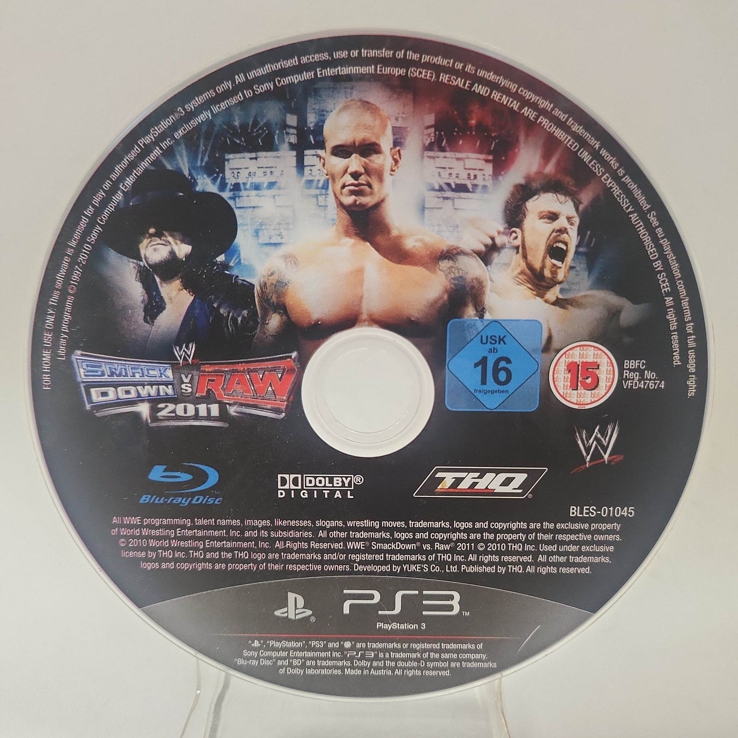 Smackdown vs Raw 2011 (Disc Only) PlayStation 3 - Feniks Gameshop