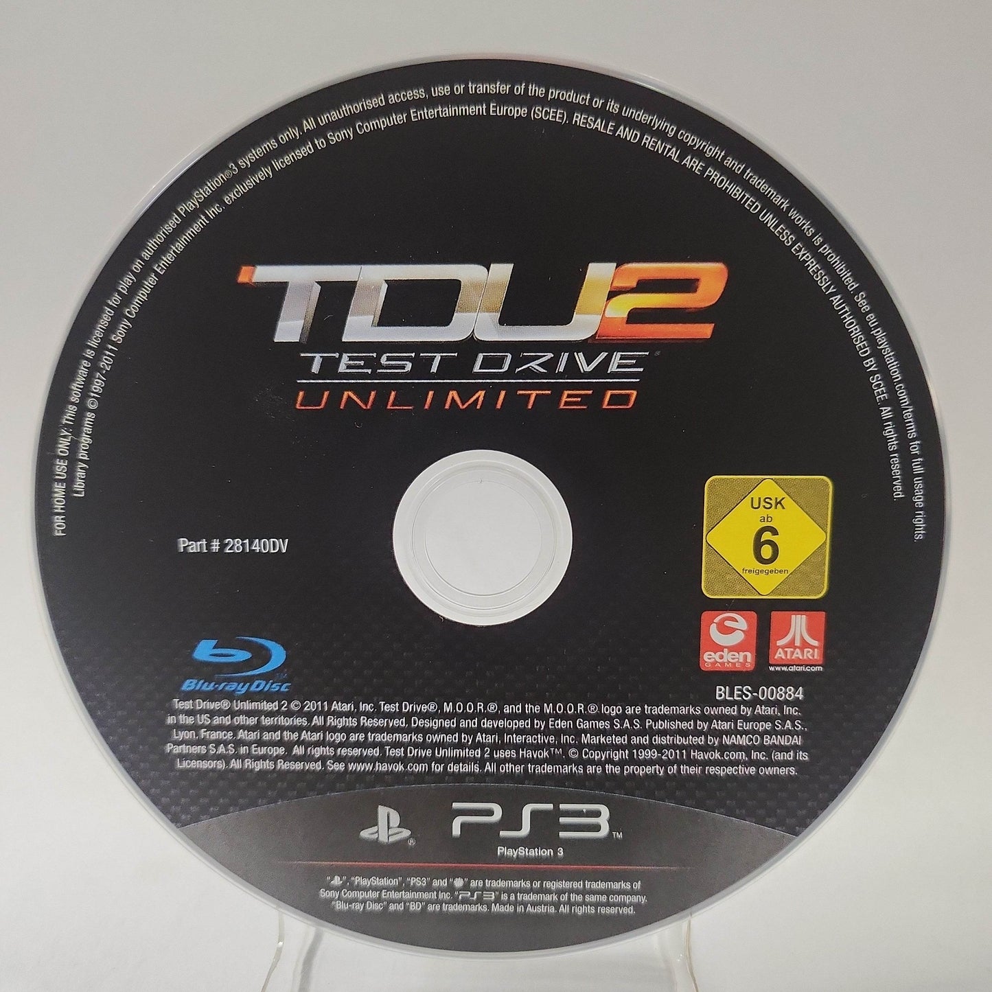 Test Drive Unlimited 2 (Disc Only) PlayStation 3 - Feniks Gameshop