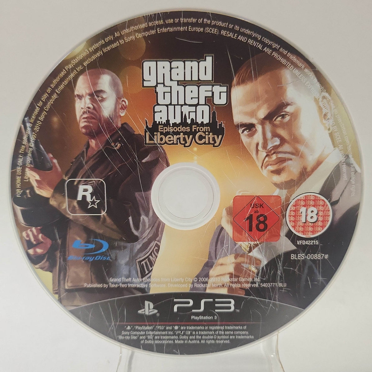 Grand Theft Auto Episodes From Liberty City (Disc Only) PlayStation 3 - Feniks Gameshop
