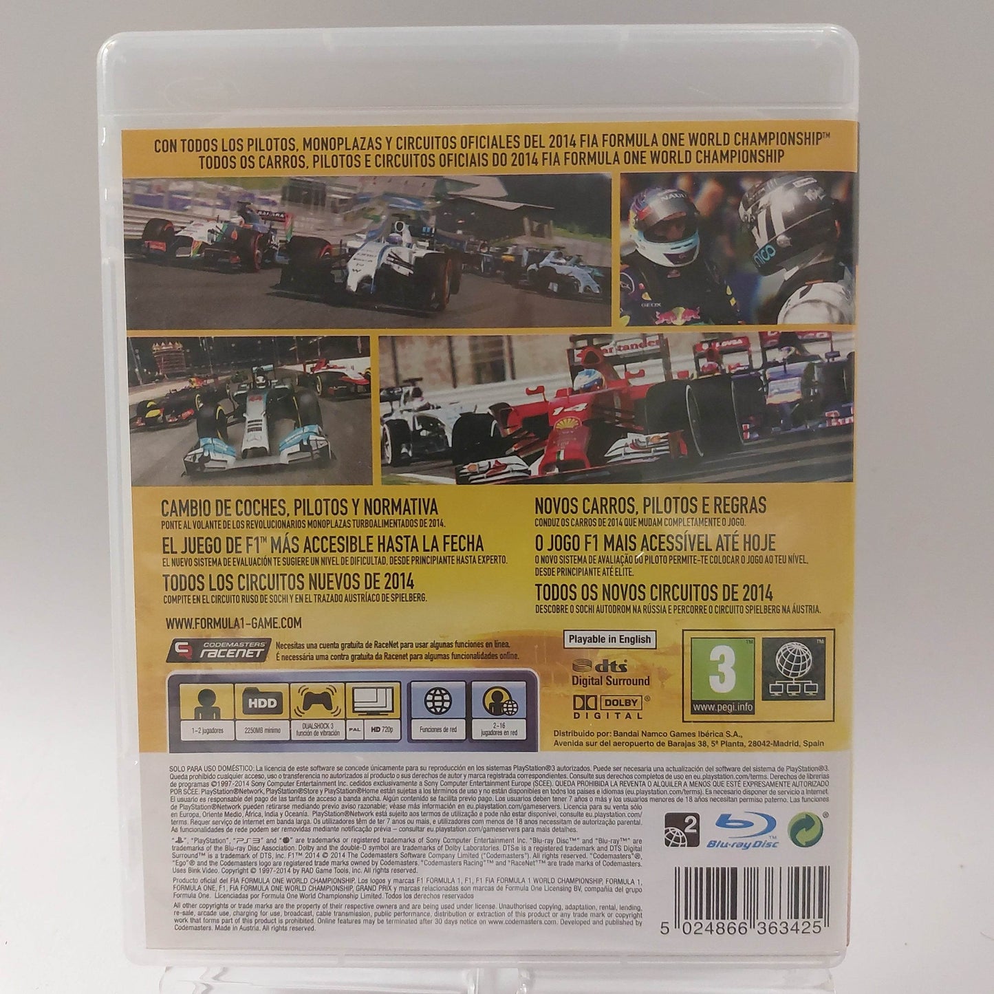 Formula 1 2014 Playstation 3 - Feniks Gameshop