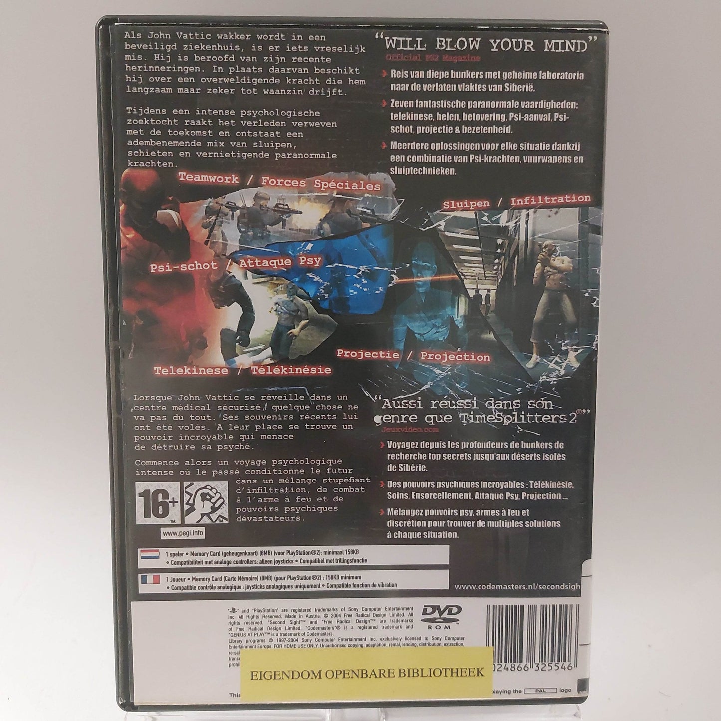 Second Sight Playstation 2 - Feniks Gameshop
