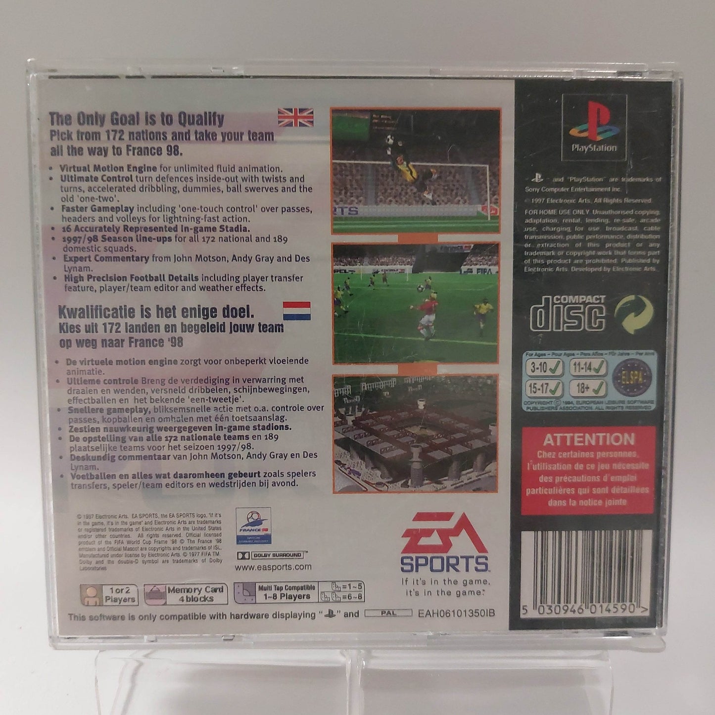 FIFA - Road to World Cup 98 Playstation 1 - Feniks Gameshop