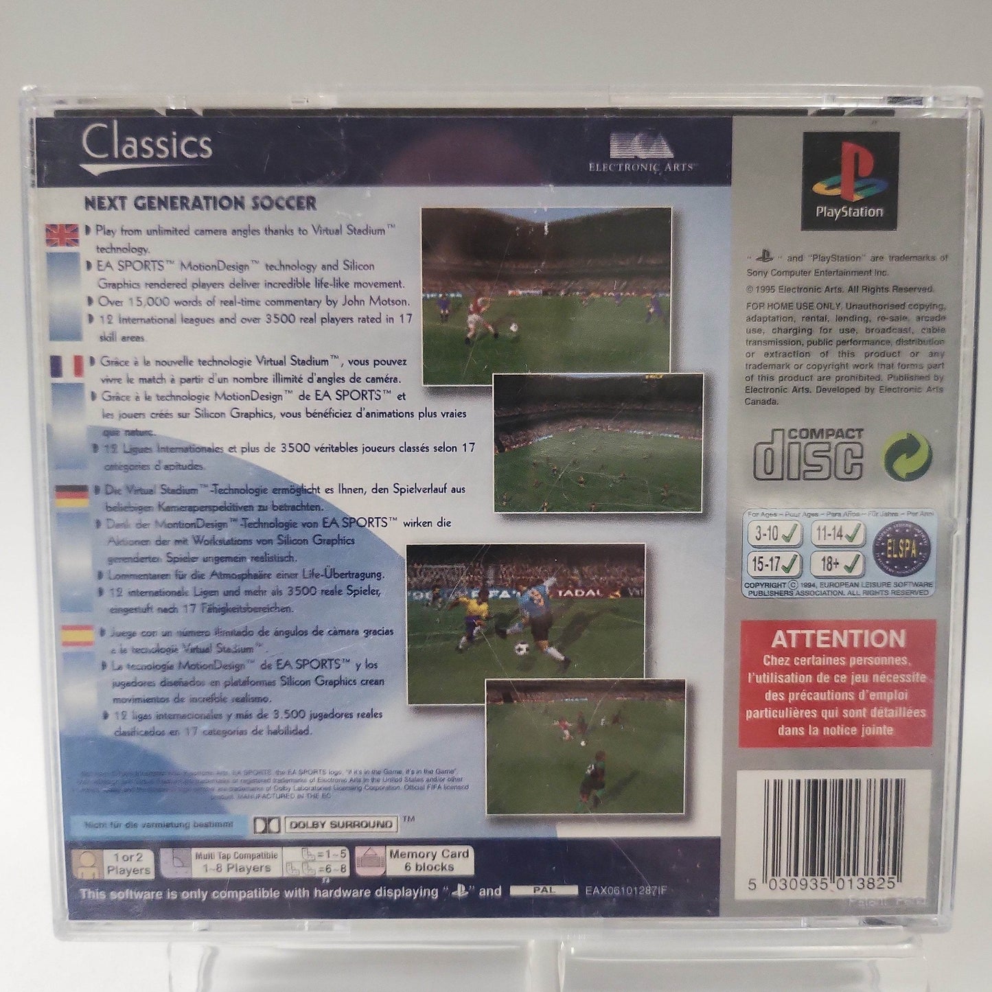 FIFA Soccer 96 Platinum Playstation 1 - Feniks Gameshop