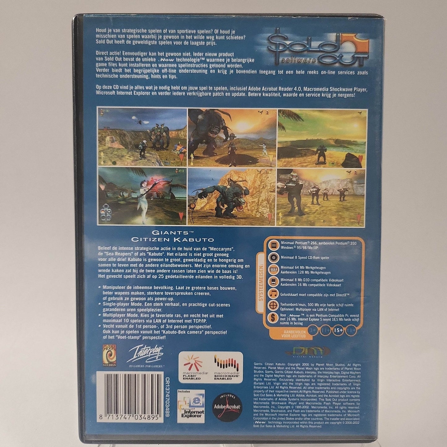Giants Citizen Kabuto (No Book) PC - Feniks Gameshop