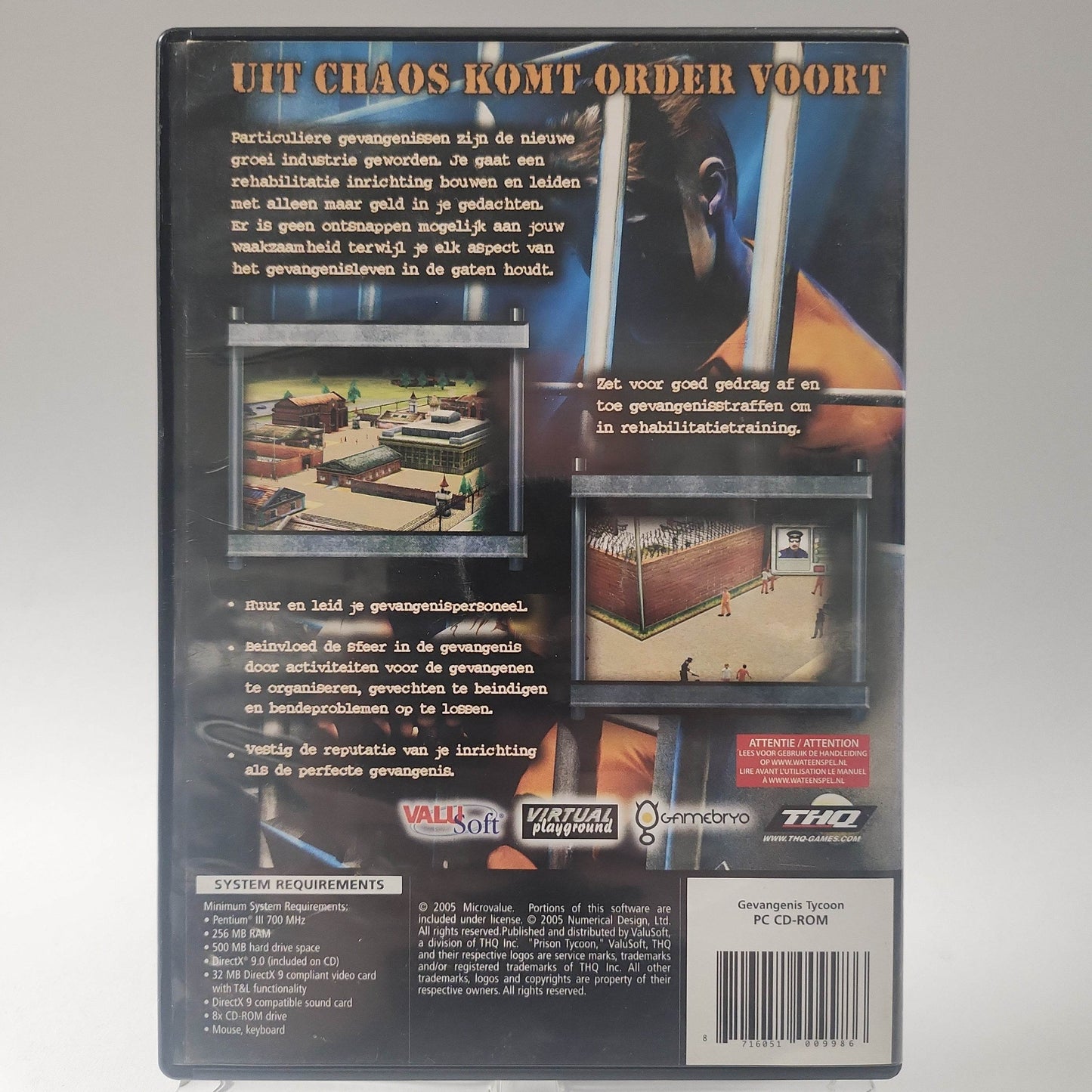 Gevangenis Tycoon (No Book) PC - Feniks Gameshop