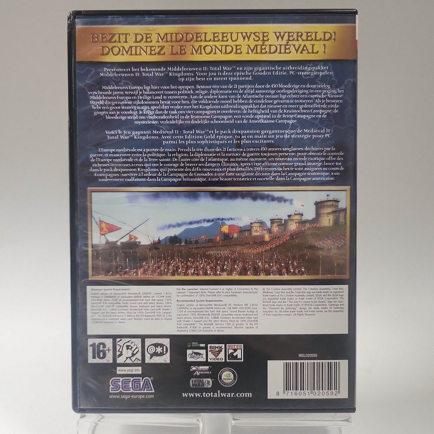 Medieval II Total War Gold Edition (No Book) PC - Feniks Gameshop