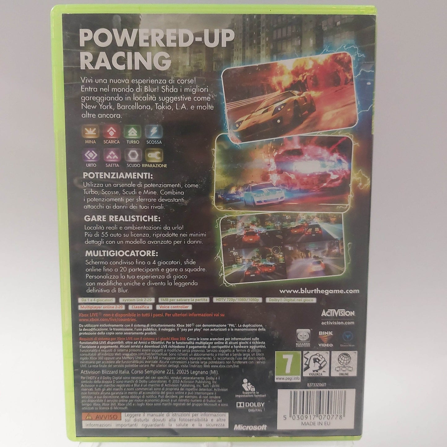 Blur Xbox 360 - Feniks Gameshop