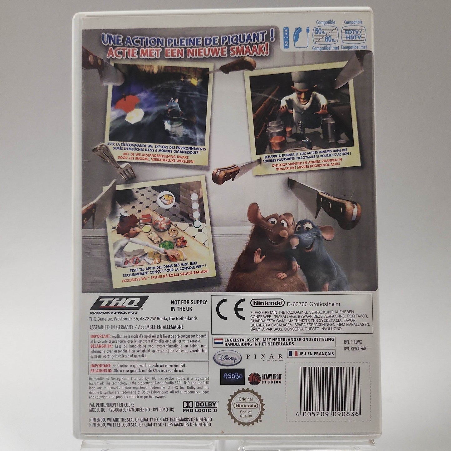 Disney Pixar Ratatouille Nintendo Wii - Feniks Gameshop