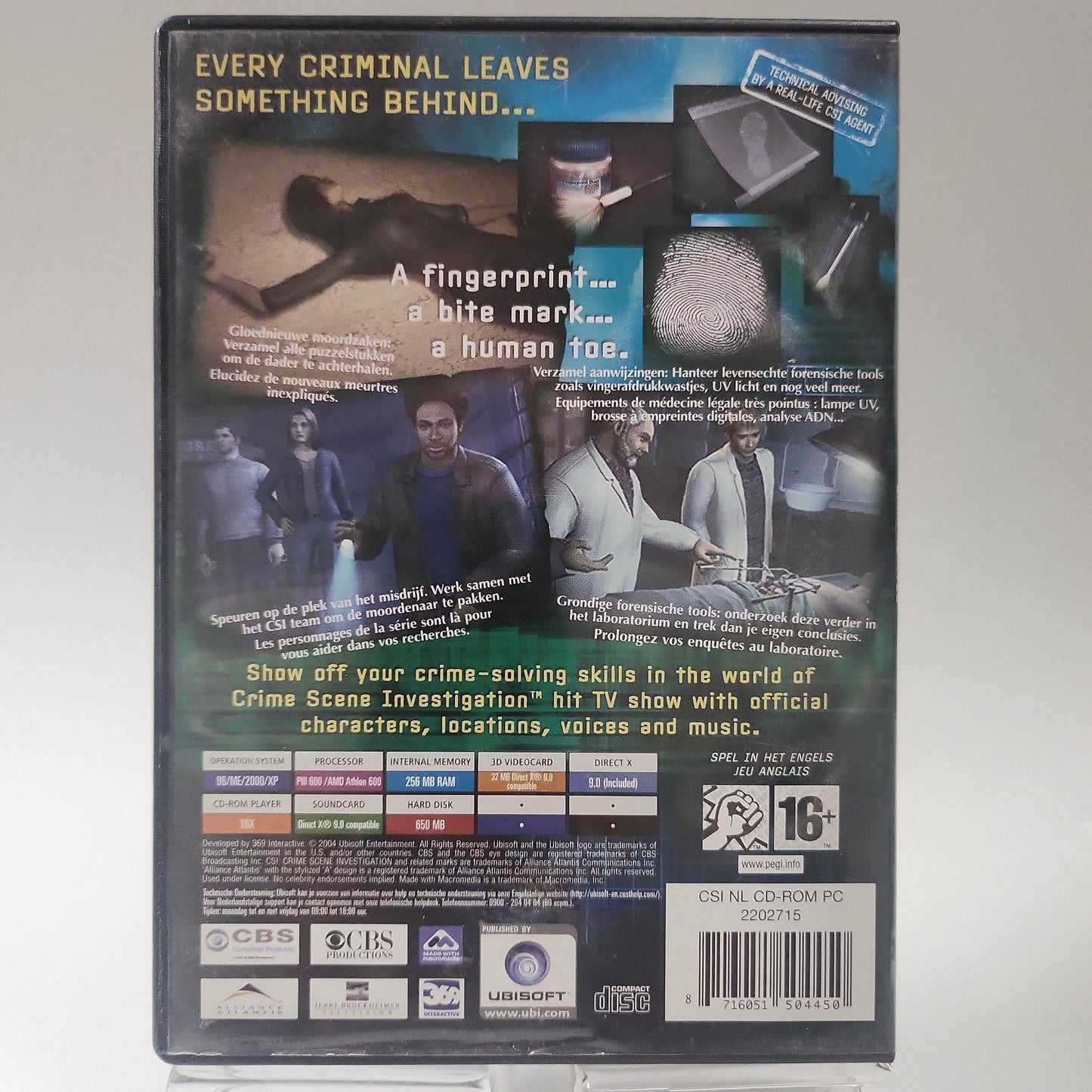 Crime Scene Investigation Dark Motives (No Book) PC - Feniks Gameshop