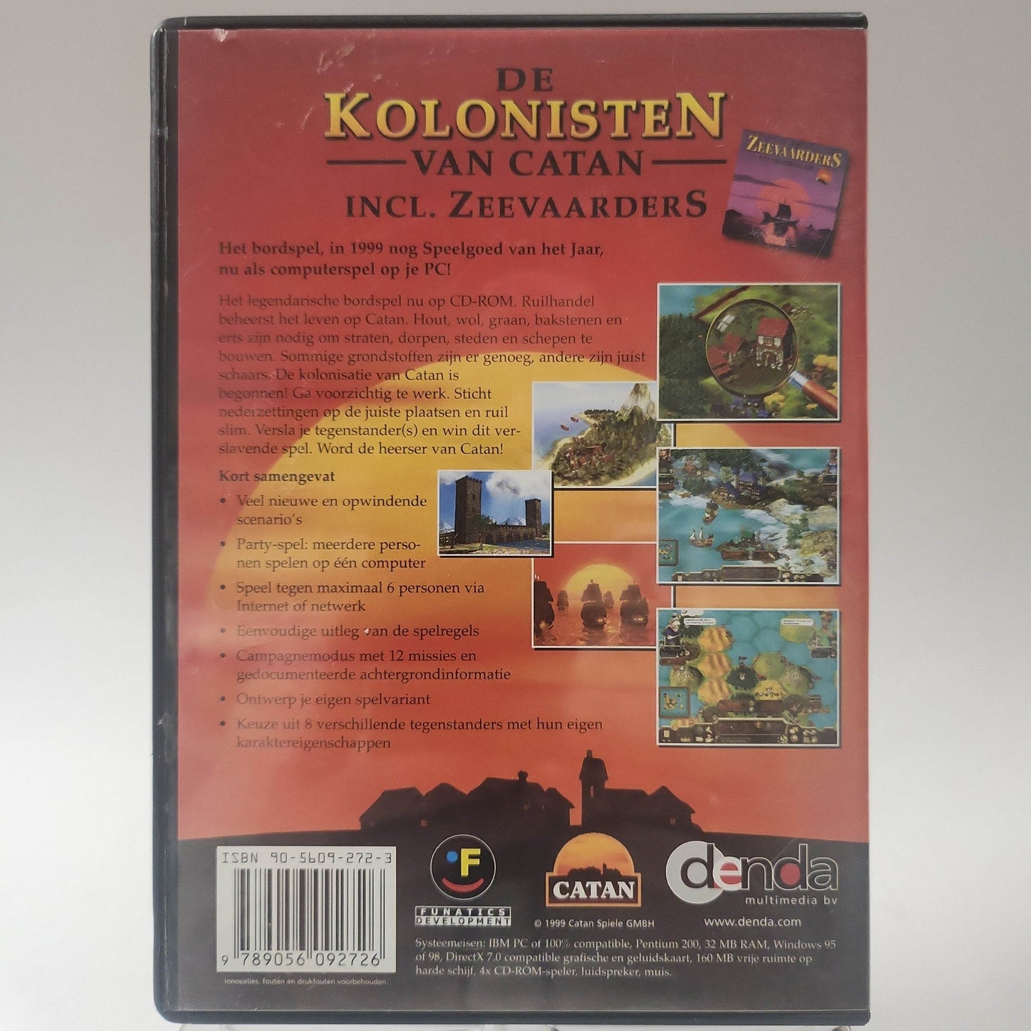 De Kolonisten van Catan Inclusief Zeevaarders (No Book) PC - Feniks Gameshop
