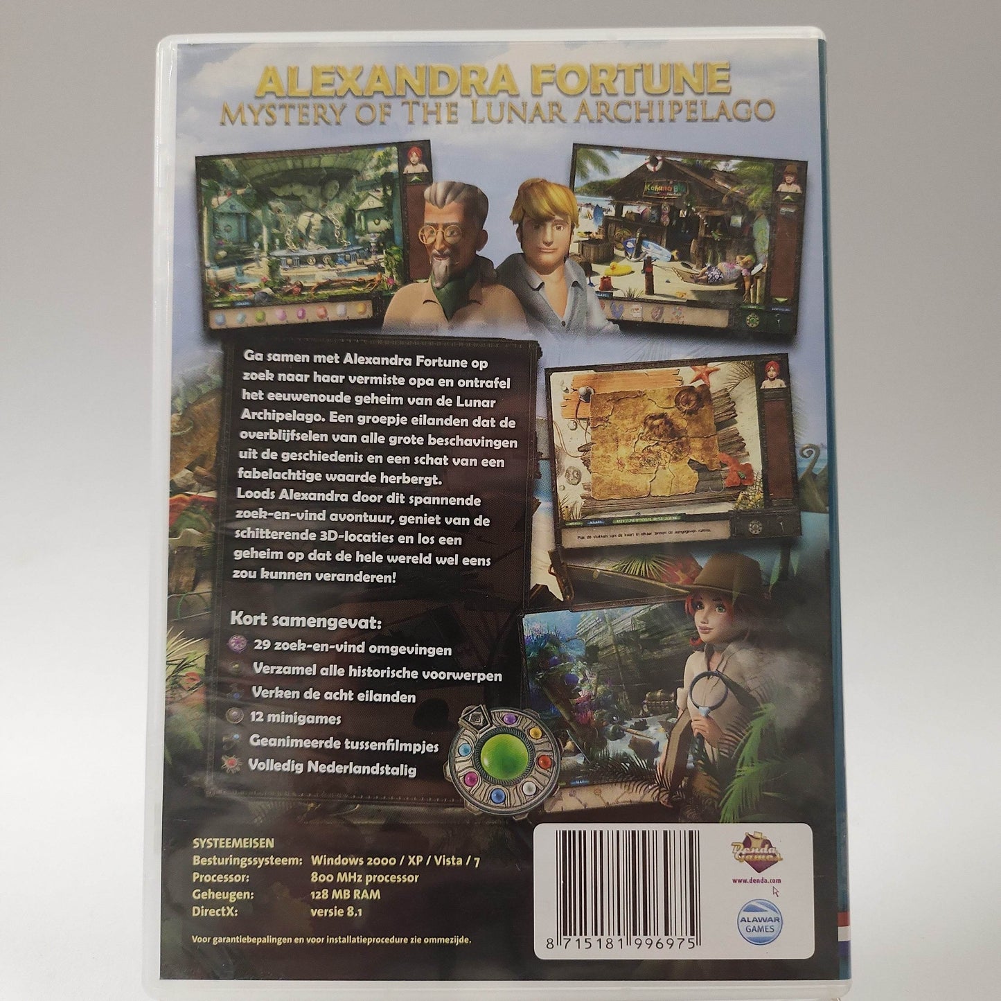Alexandra Fortune Mystery of the Lunar Archipelago (No Book) PC - Feniks Gameshop