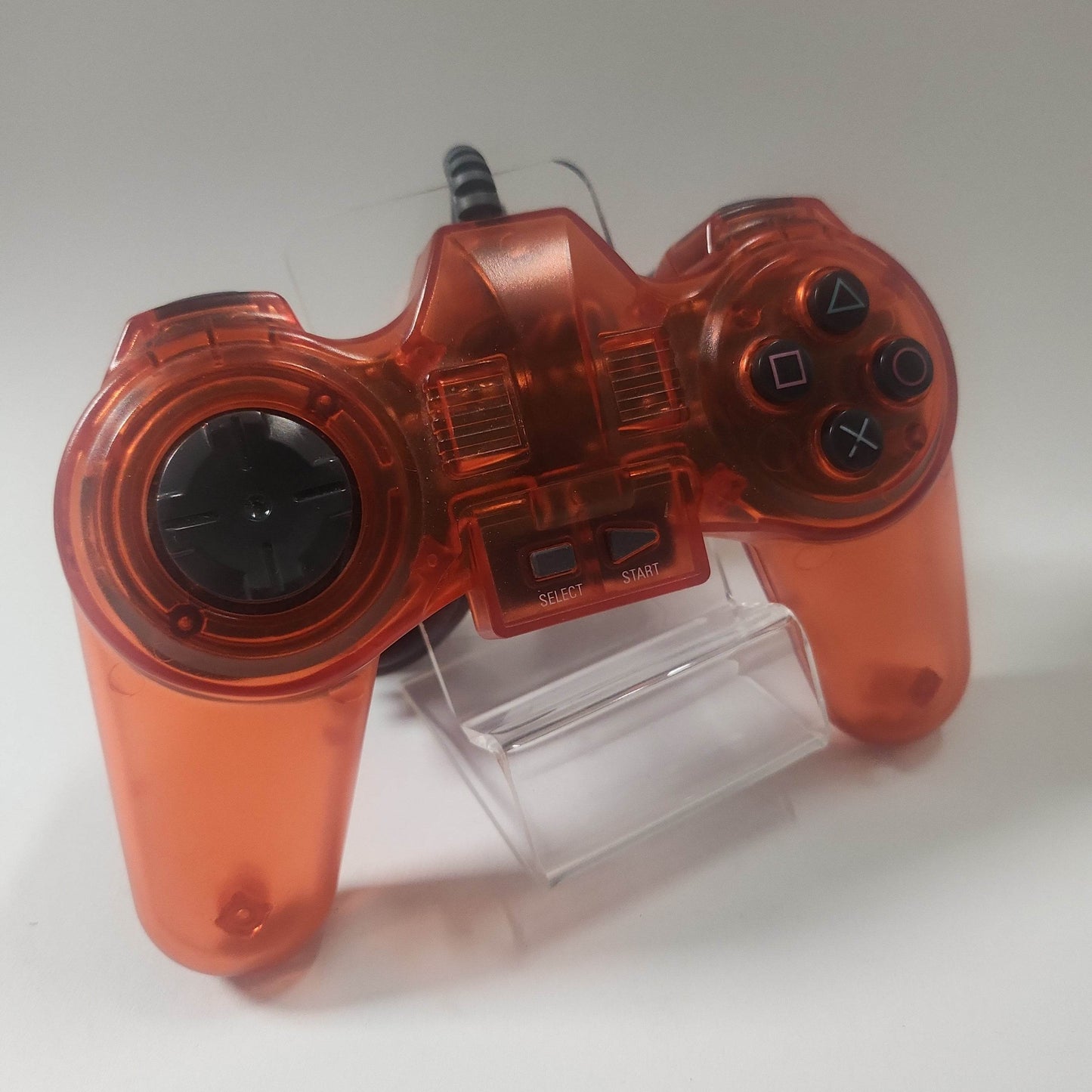 Rode Transparant Controller Playstation 1 - Feniks Gameshop