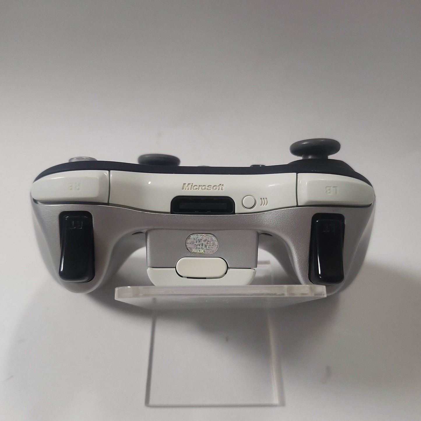 Zwart/Wit/Zilveren controller Xbox 360 - Feniks Gameshop