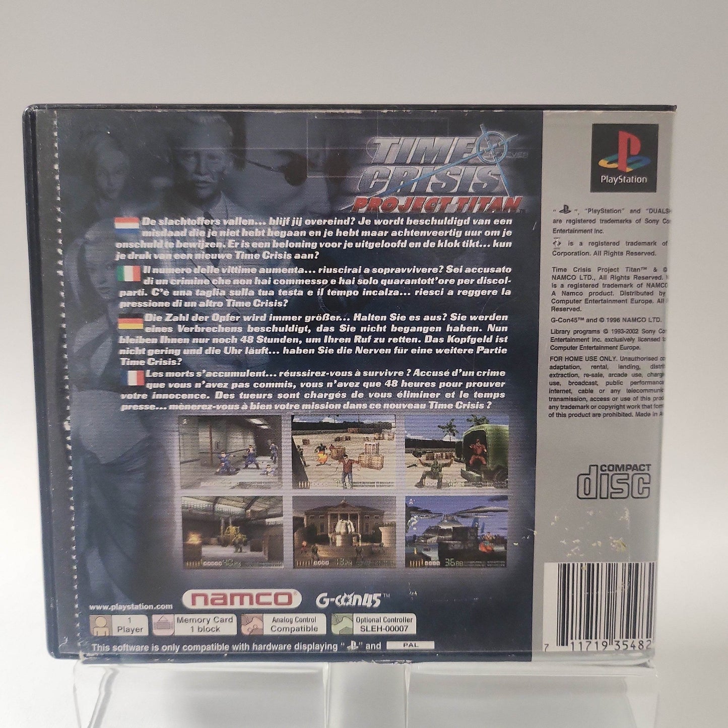 Time Crisis Project Titan Platinum Playstation 1 - Feniks Gameshop