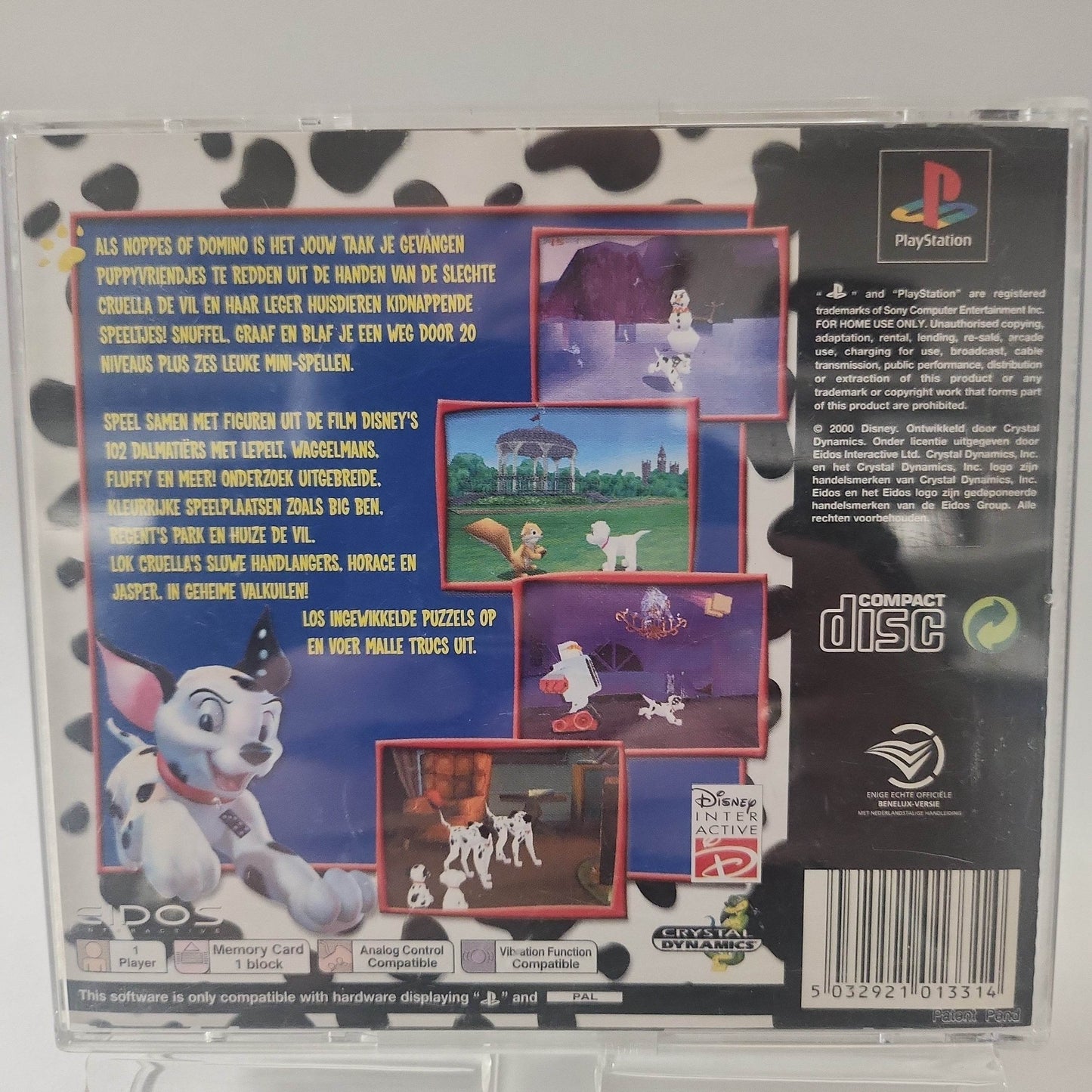 102 Dalmatians Puppy's Reddingsactie Playstation 1 - Feniks Gameshop