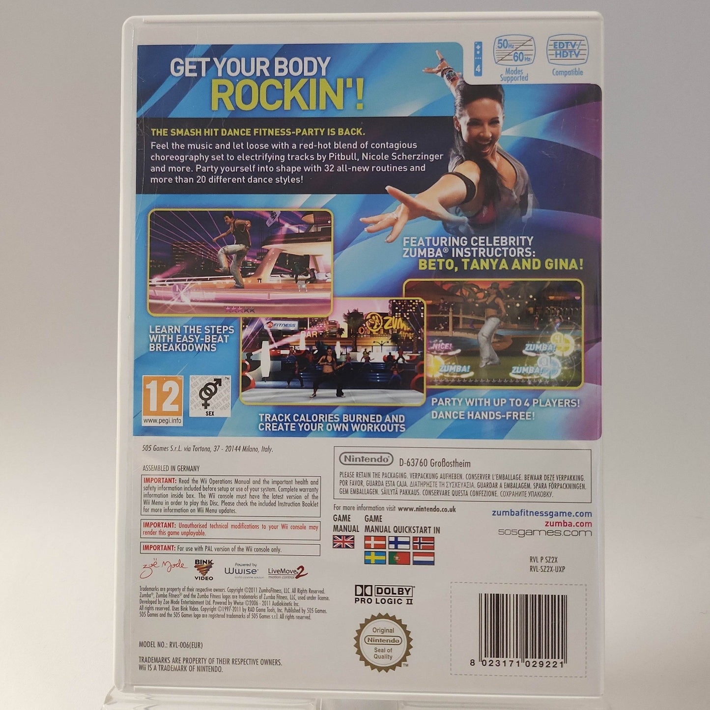 Zumba Fitness 2 Nintendo Wii - Feniks Gameshop