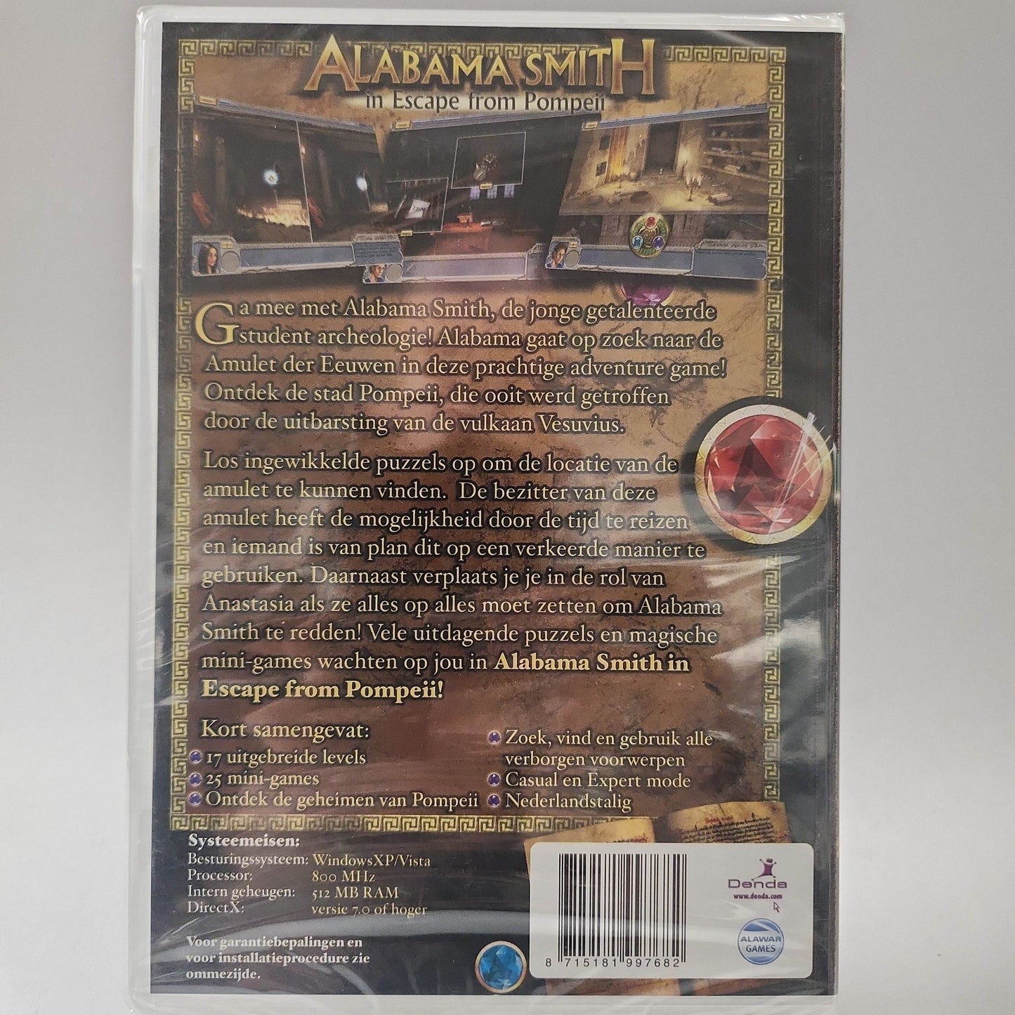 Geseald Alabama Smith in Escape from Pompeii geseald PC - Feniks Gameshop