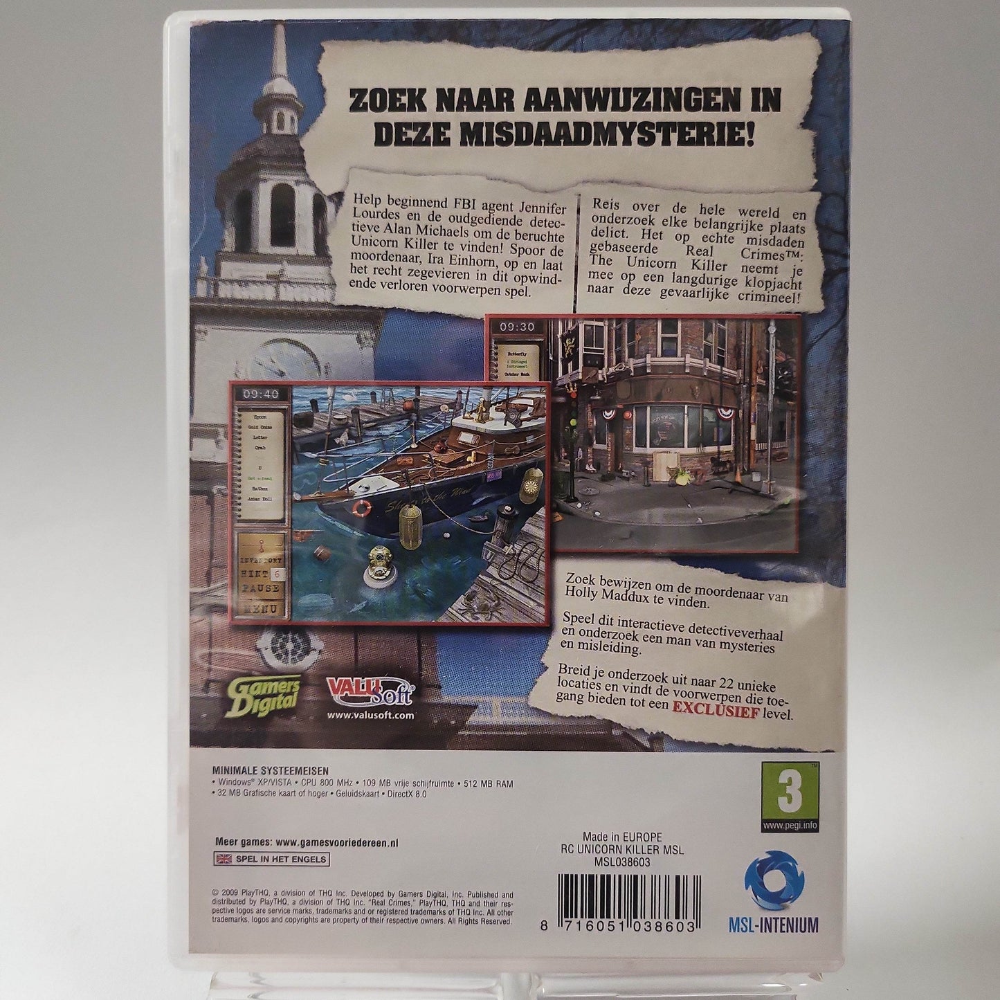 Real Crimes the Unicorn Killer (No Book) PC - Feniks Gameshop