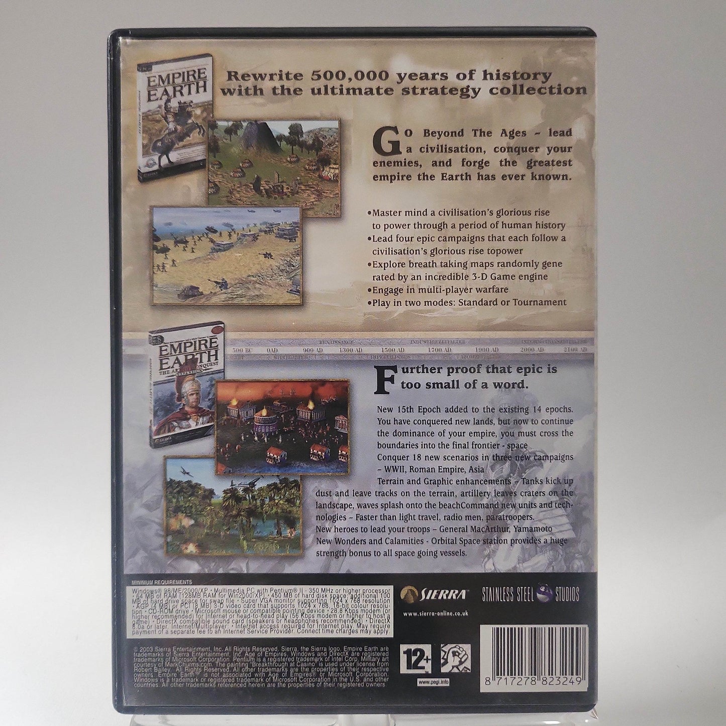 Empire Earth Gold Edition (No Book) PC - Feniks Gameshop