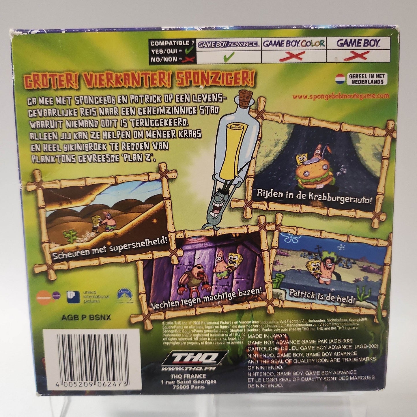 SpongeBob SquarePants de Film Boxed Game Boy Advance - Feniks Gameshop