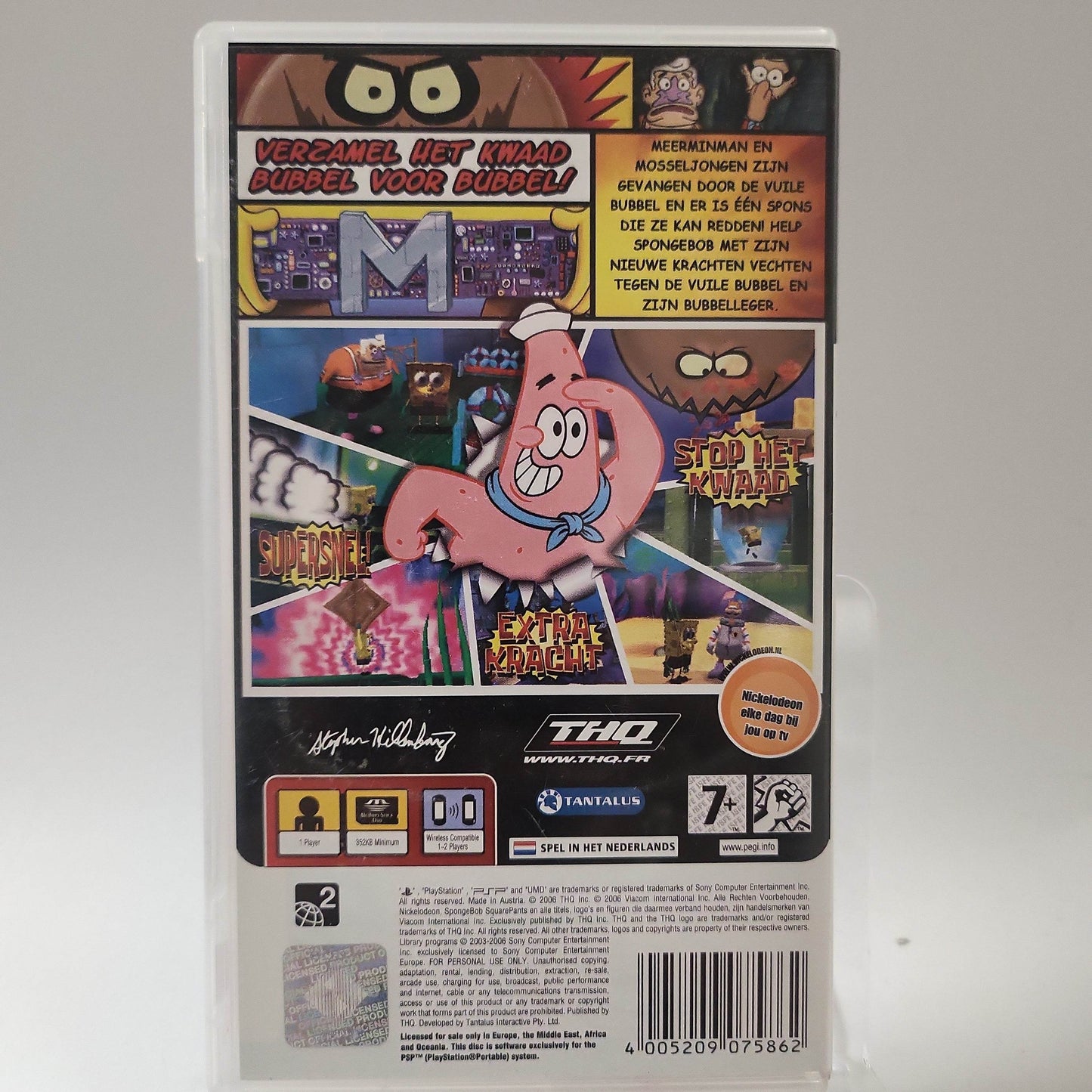 SpongeBob SquarePants Super Wraaknemer PSP - Feniks Gameshop