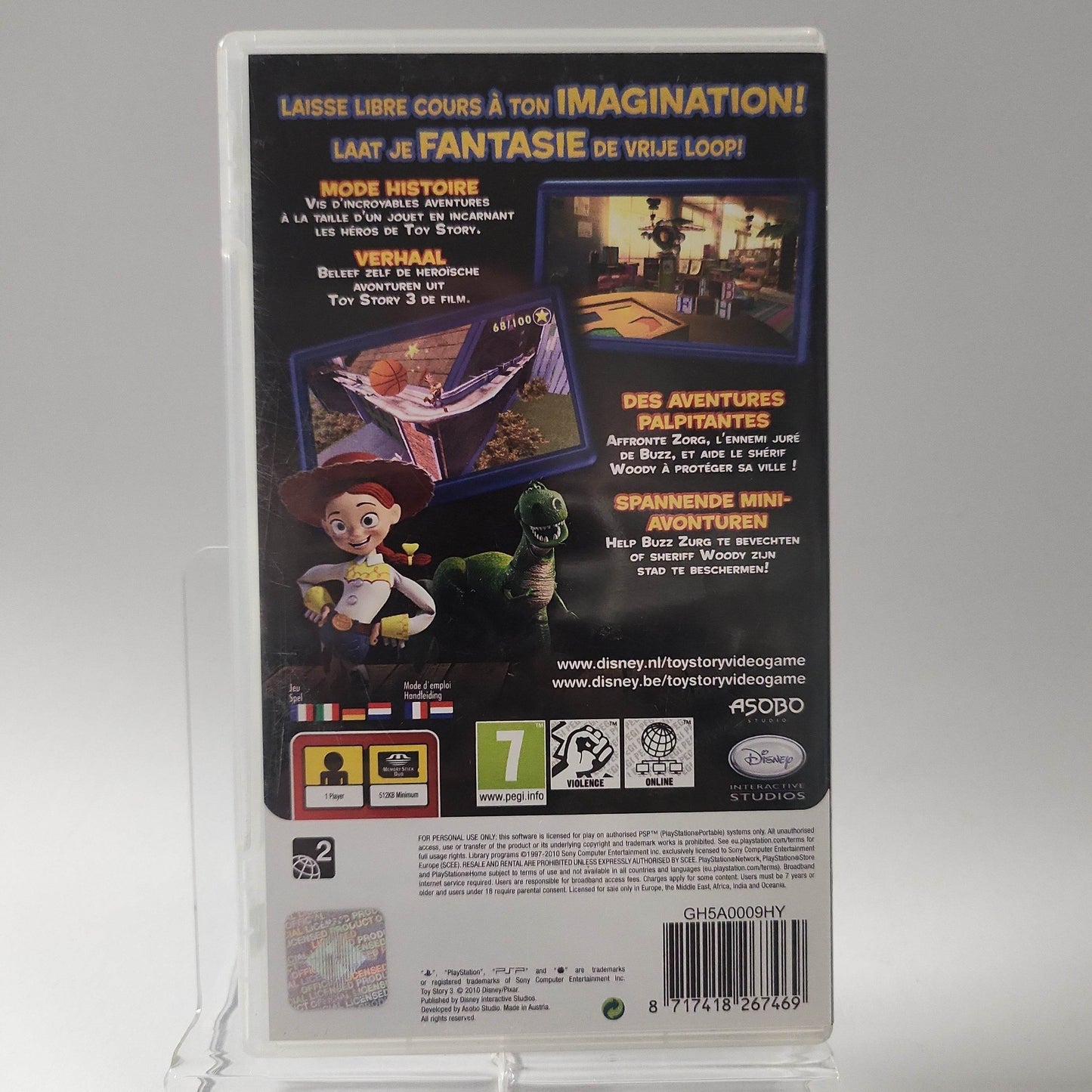 Disney Pixar Toy Story 3 Playstation Portable - Feniks Gameshop