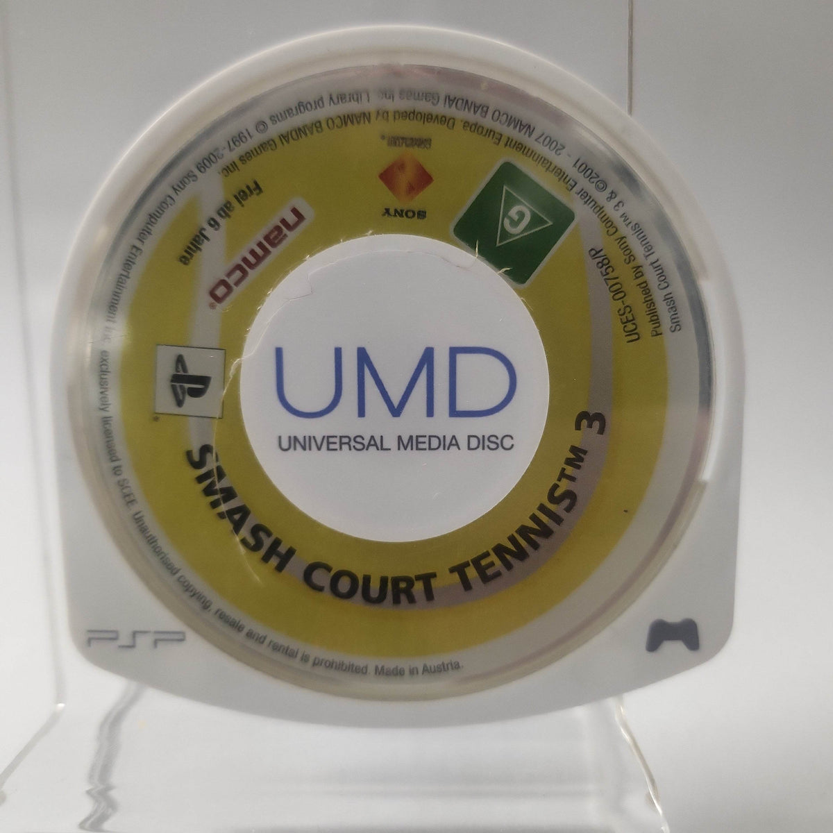 Smash Court Tennis 3 (Disc Only) PlayStation Portable - Feniks Gameshop