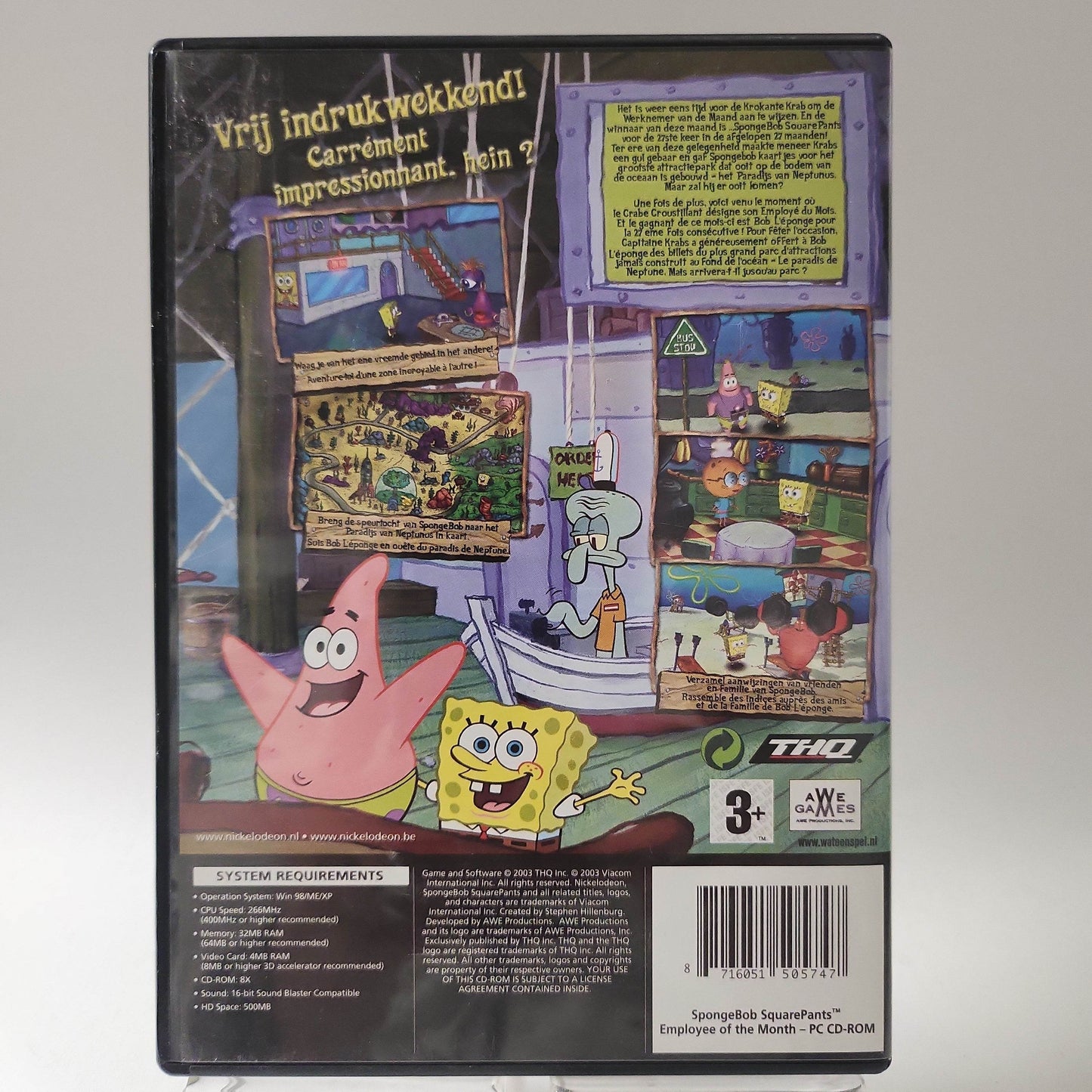 SpongeBob SquarePants Employee of the Month (No Book) PC - Feniks Gameshop