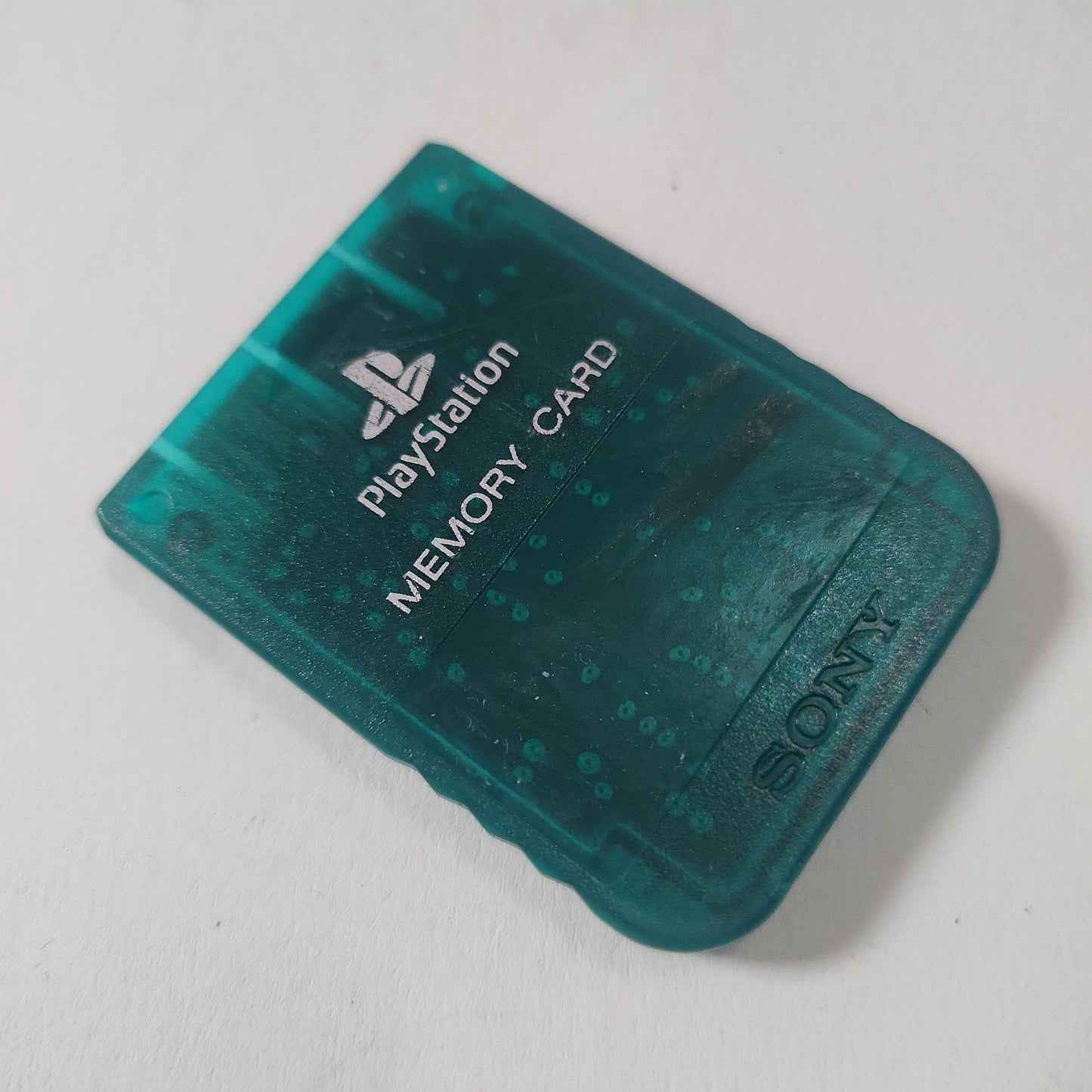Sony Transparant Green Memorycard Playstation 1 - Feniks Gameshop