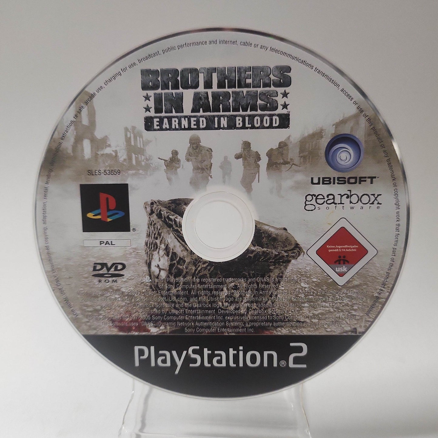 Brothers in Arms Earned in Blood (Disc Only) PlayStation 2 - Feniks Gameshop