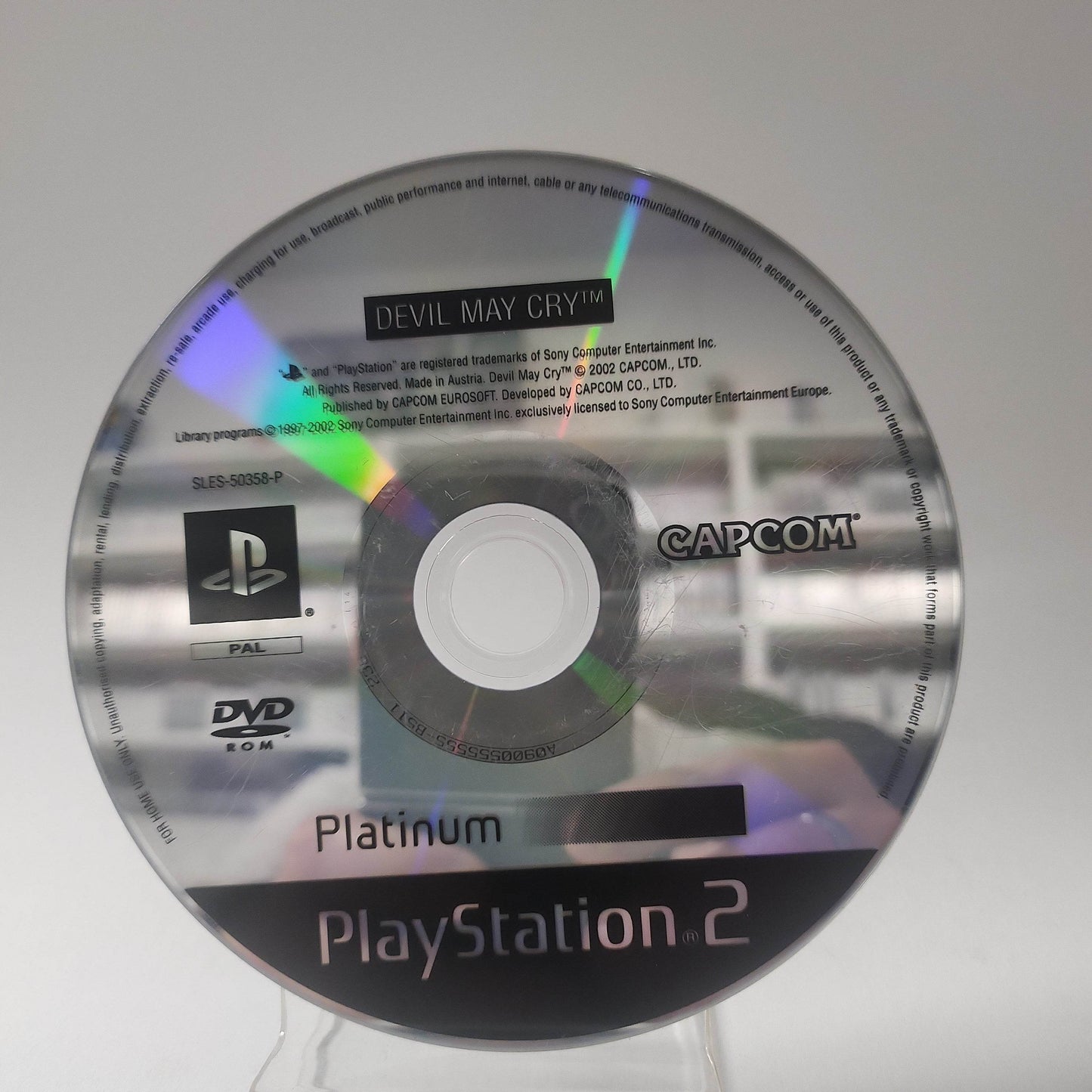 Devil May Cry Platinum (Disc Only) PlayStation 2 - Feniks Gameshop