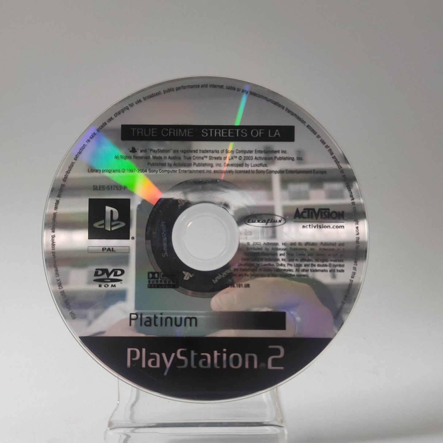 True Crime Streets of LA Platinum (Disc Only) PlayStation 2 - Feniks Gameshop