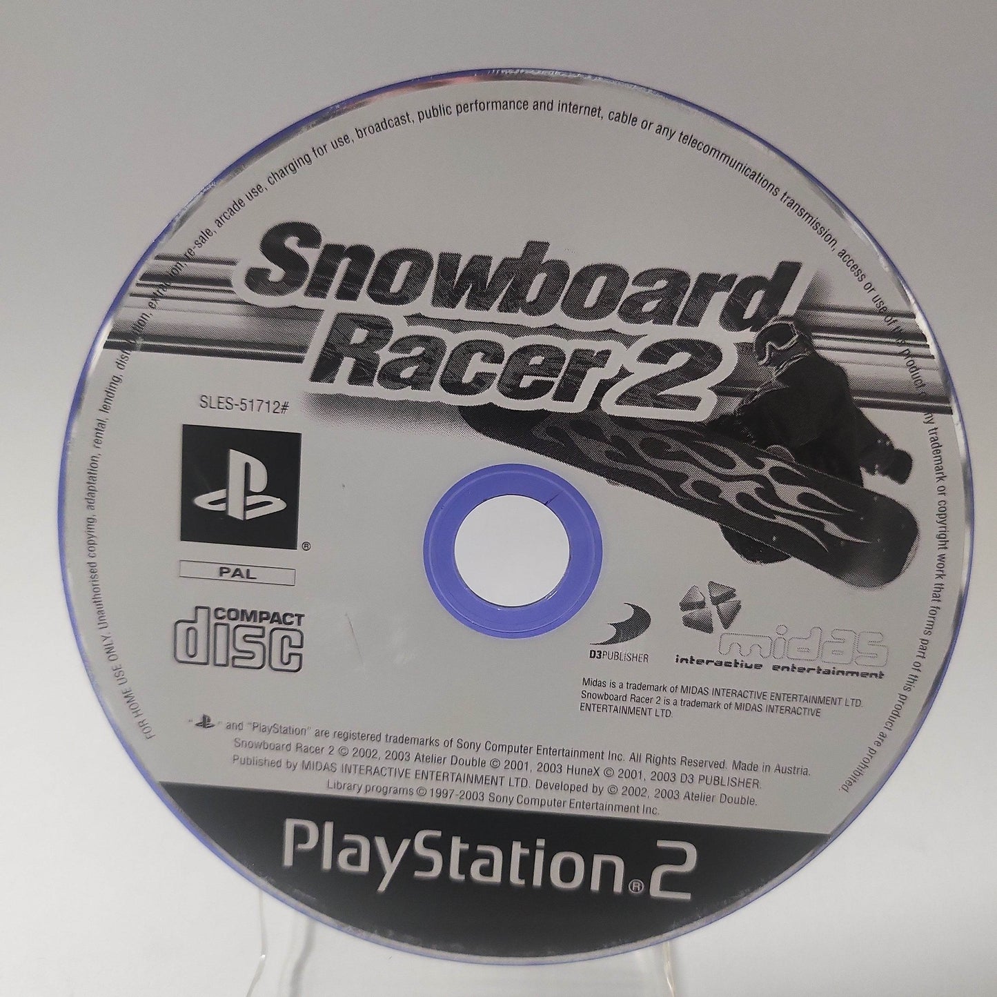 Snowboard Racer 2 (Disc Only) PlayStation 2 - Feniks Gameshop