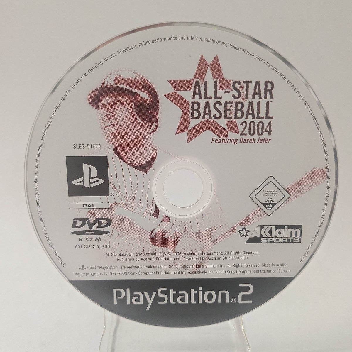 All-star Baseball 2004 (Disc Only) PlayStation 2 - Feniks Gameshop
