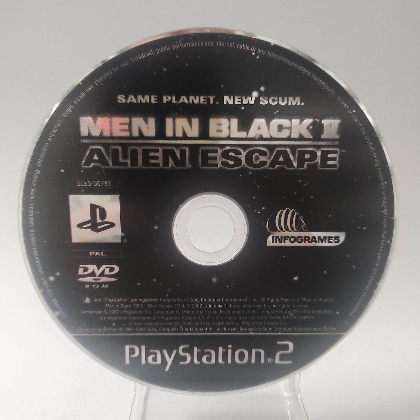 Men in Black II Alien Escape (Disc Only) PlayStation 2 - Feniks Gameshop