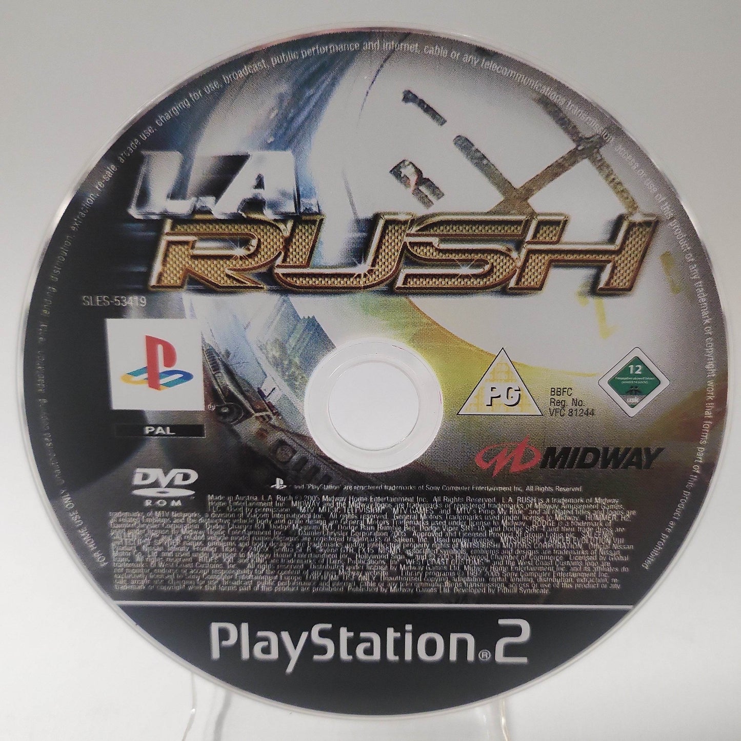 LA Rush (Disc Only) PlayStation 2 - Feniks Gameshop