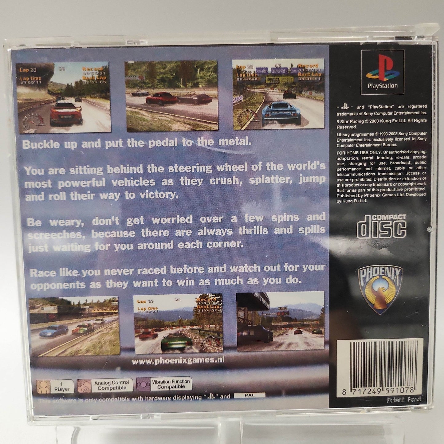 5 Star Racing Playstation 1 - Feniks Gameshop