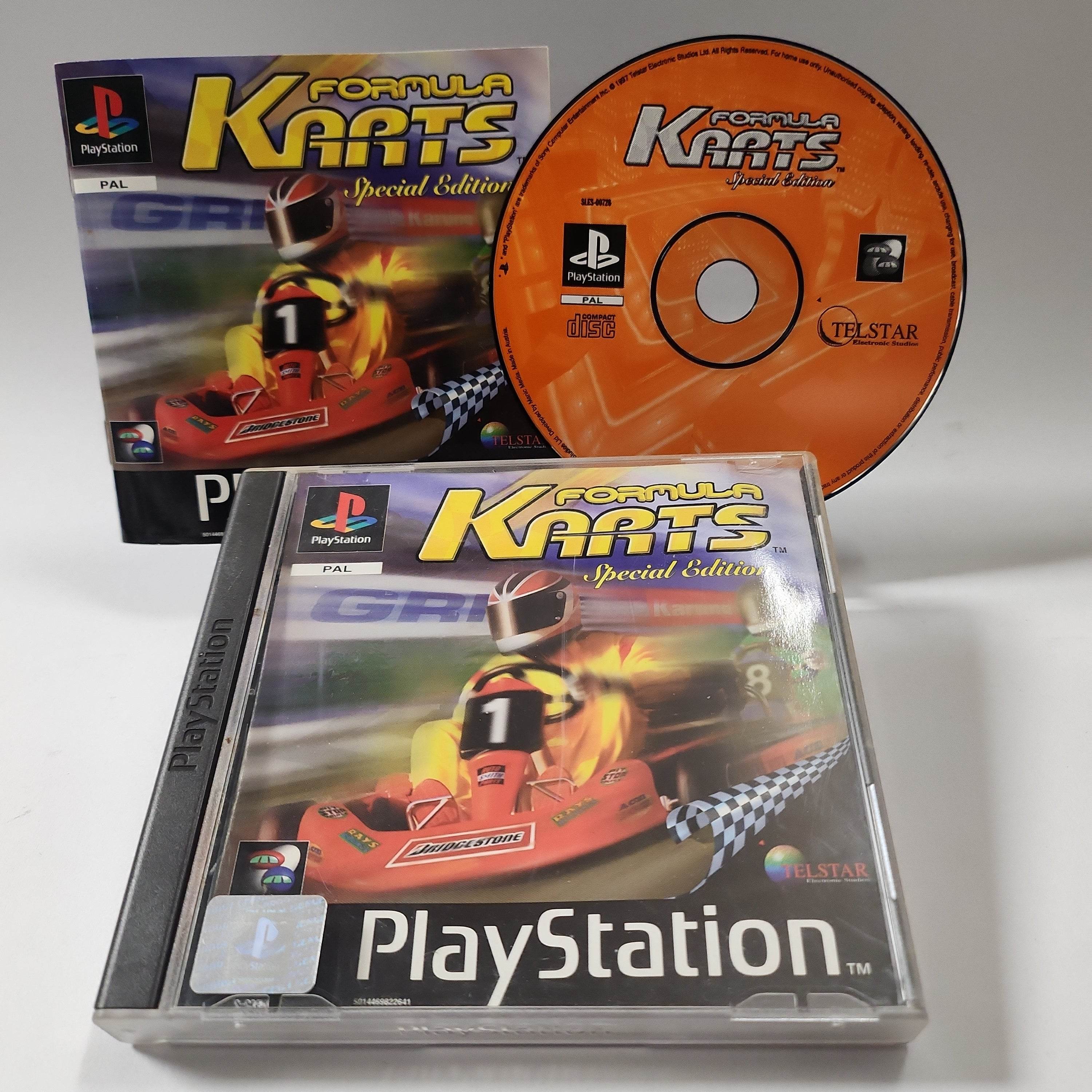 Jeu Formula Karts Elf Masters Special Edition PS1 - PlayStation 1 Complet En Boîte