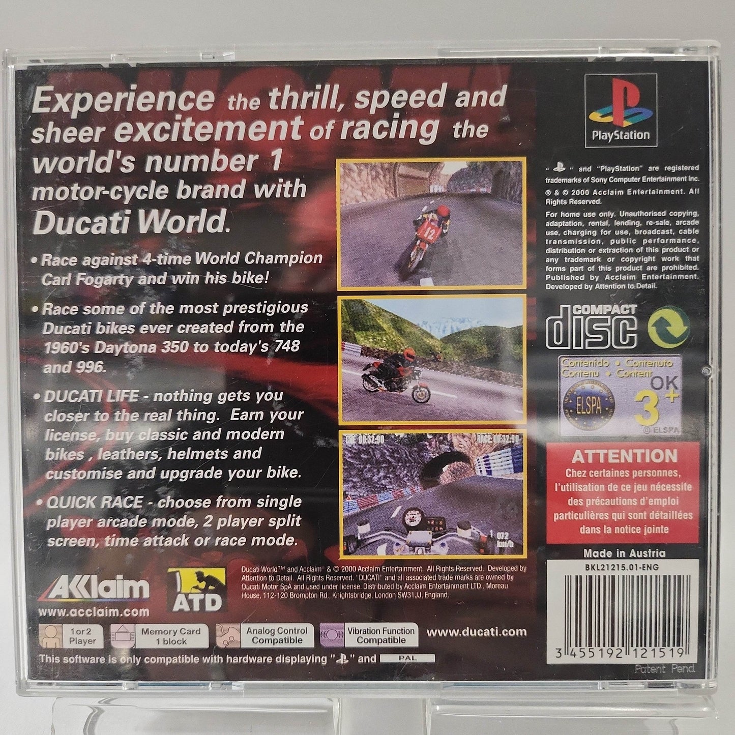 Ducati World Playstation 1 - Feniks Gameshop