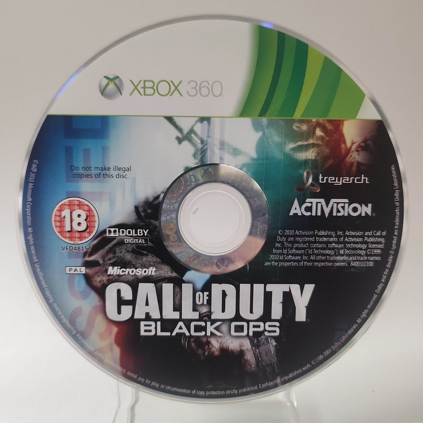 Call of Duty Black Ops (Disc Only) Xbox 360 - Feniks Gameshop