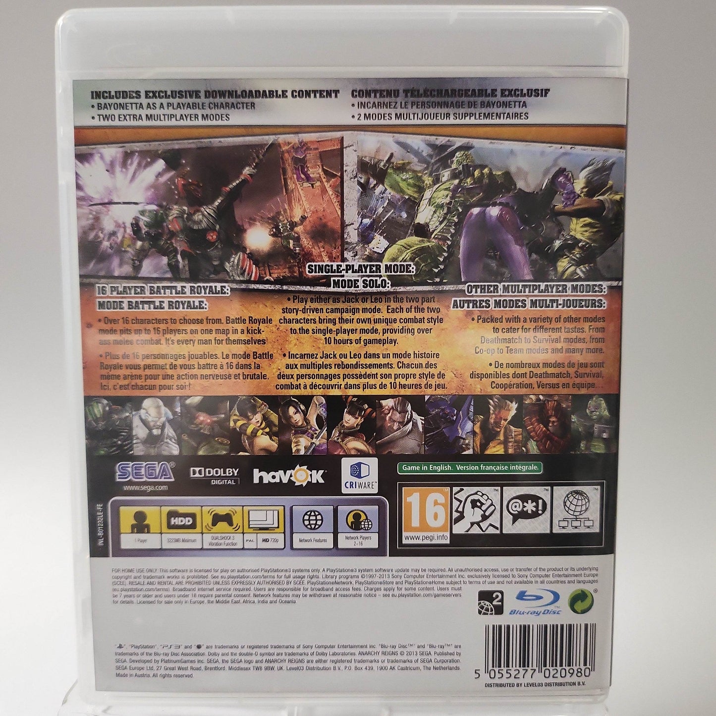 Anarchy Reigns Limited Edition Playstation 3 - Feniks Gameshop