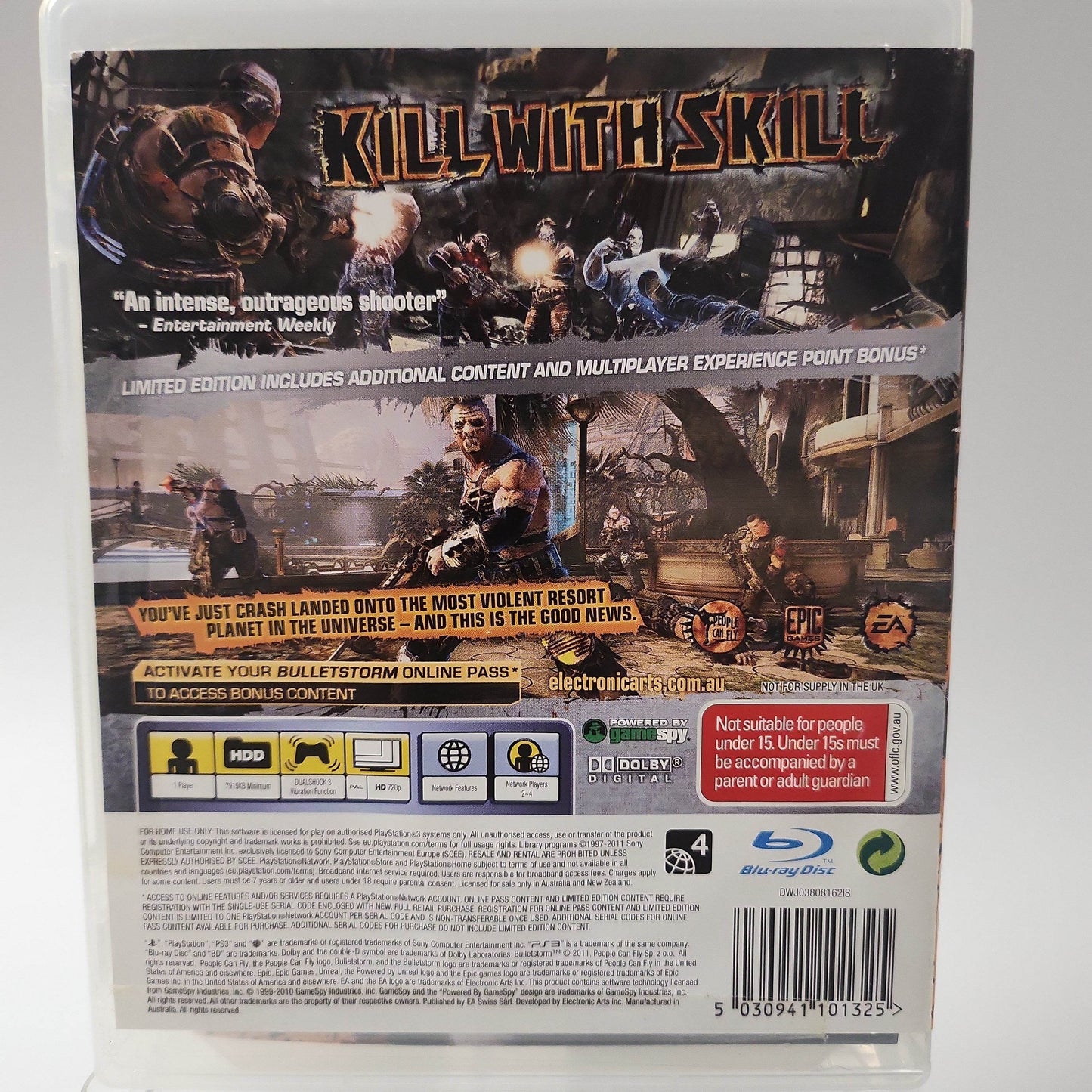 Bulletstorm Limited Edition Playstation 3 - Feniks Gameshop