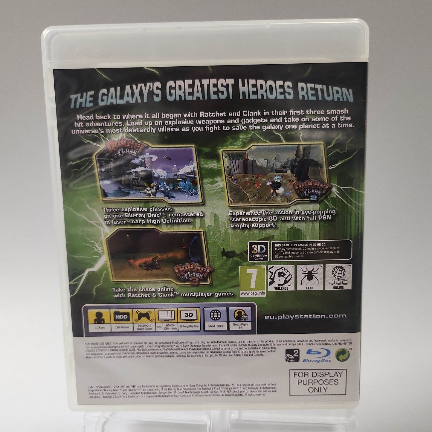 Ratchet & Clank Trilogy Promo Disc Playstation 3 - Feniks Gameshop
