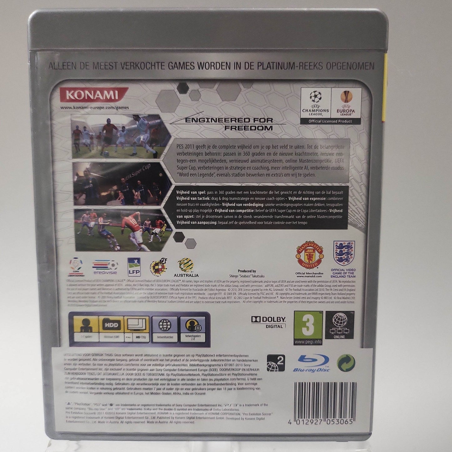 Pro Evolution Soccer 2011 Platinum Edition Playstation 3 - Feniks Gameshop