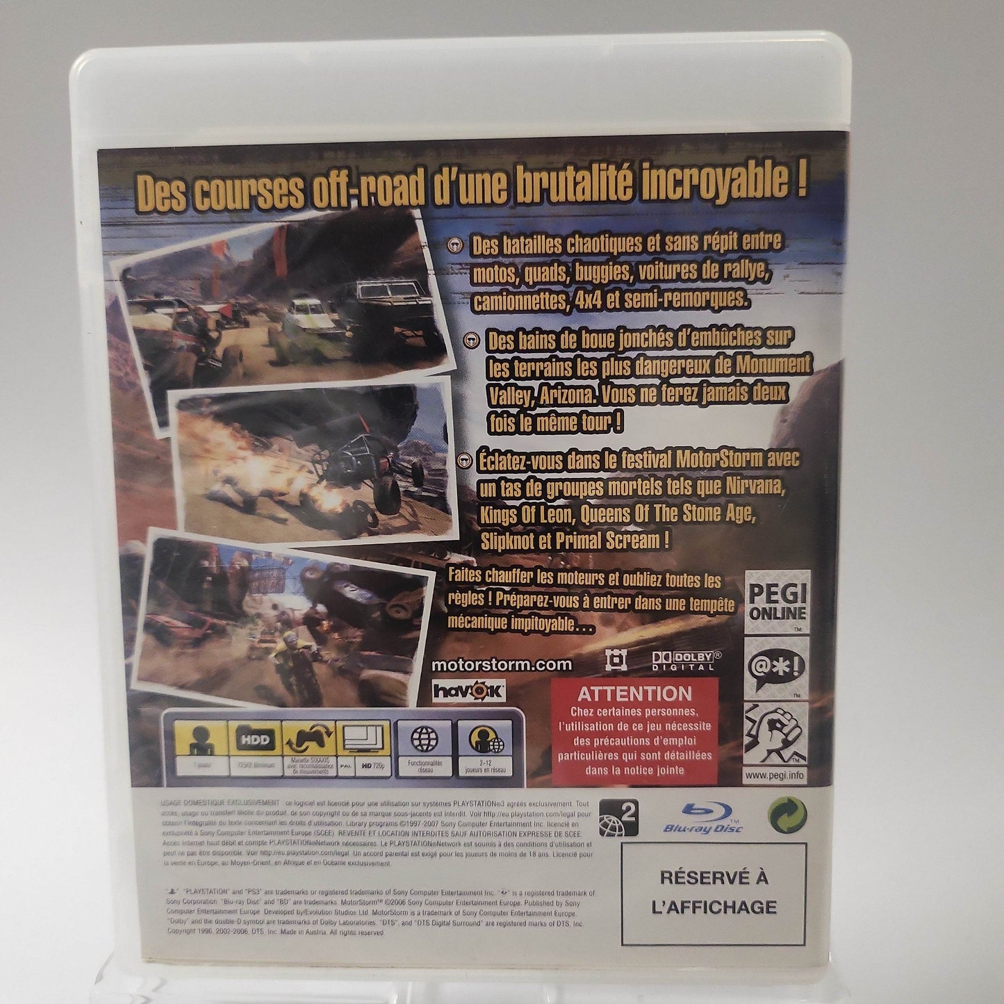 Motorstorm Promo Disc Playstation 3 - Feniks Gameshop