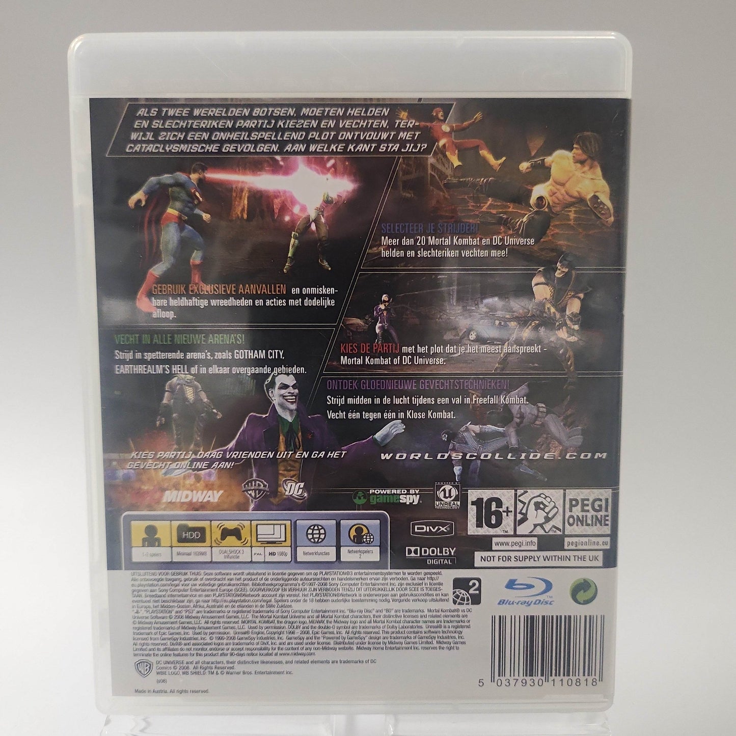 Mortal Kombat vs DC Universe Playstation 3 - Feniks Gameshop