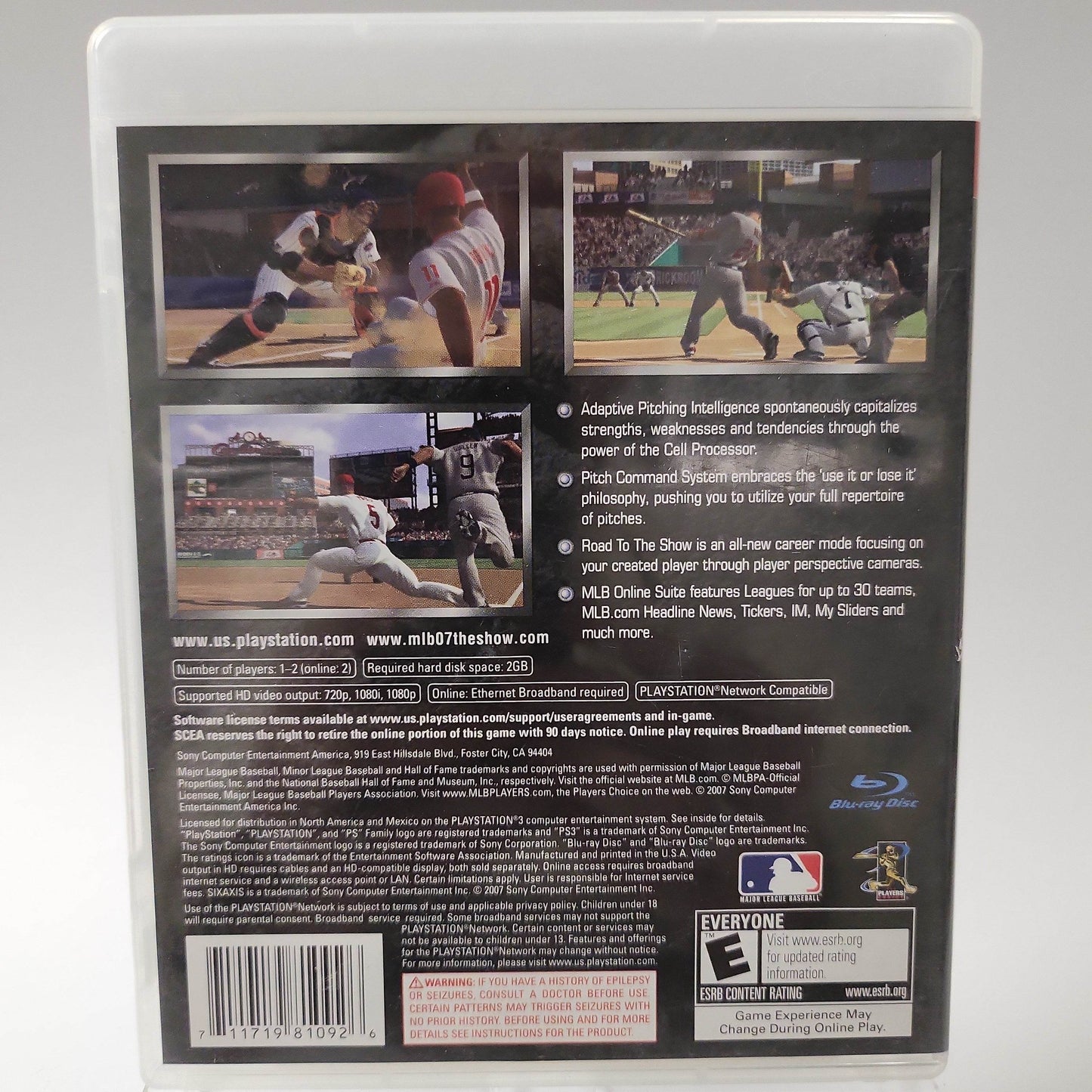 MLB the Show 07 American Edition Playstation 3 - Feniks Gameshop