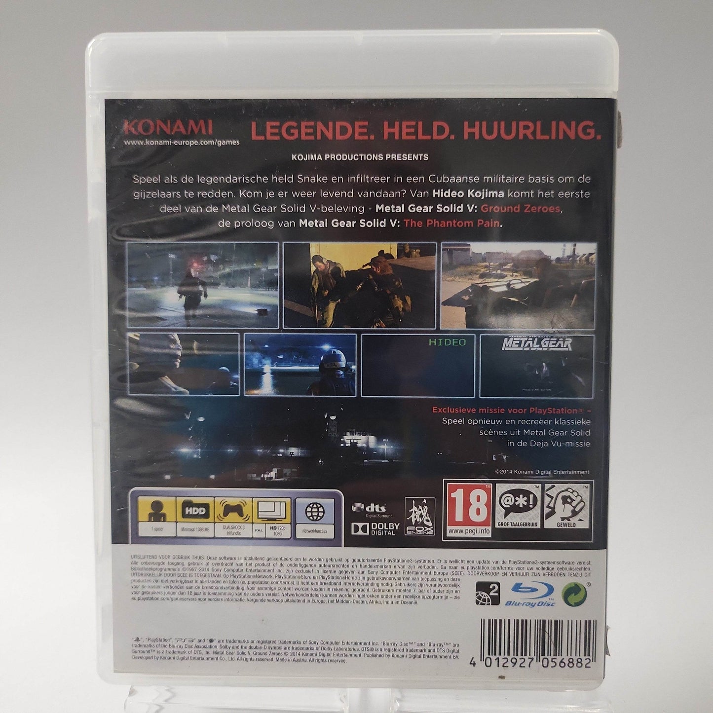 Metal Gear Solid V Ground Zeroes Playstation 3 - Feniks Gameshop