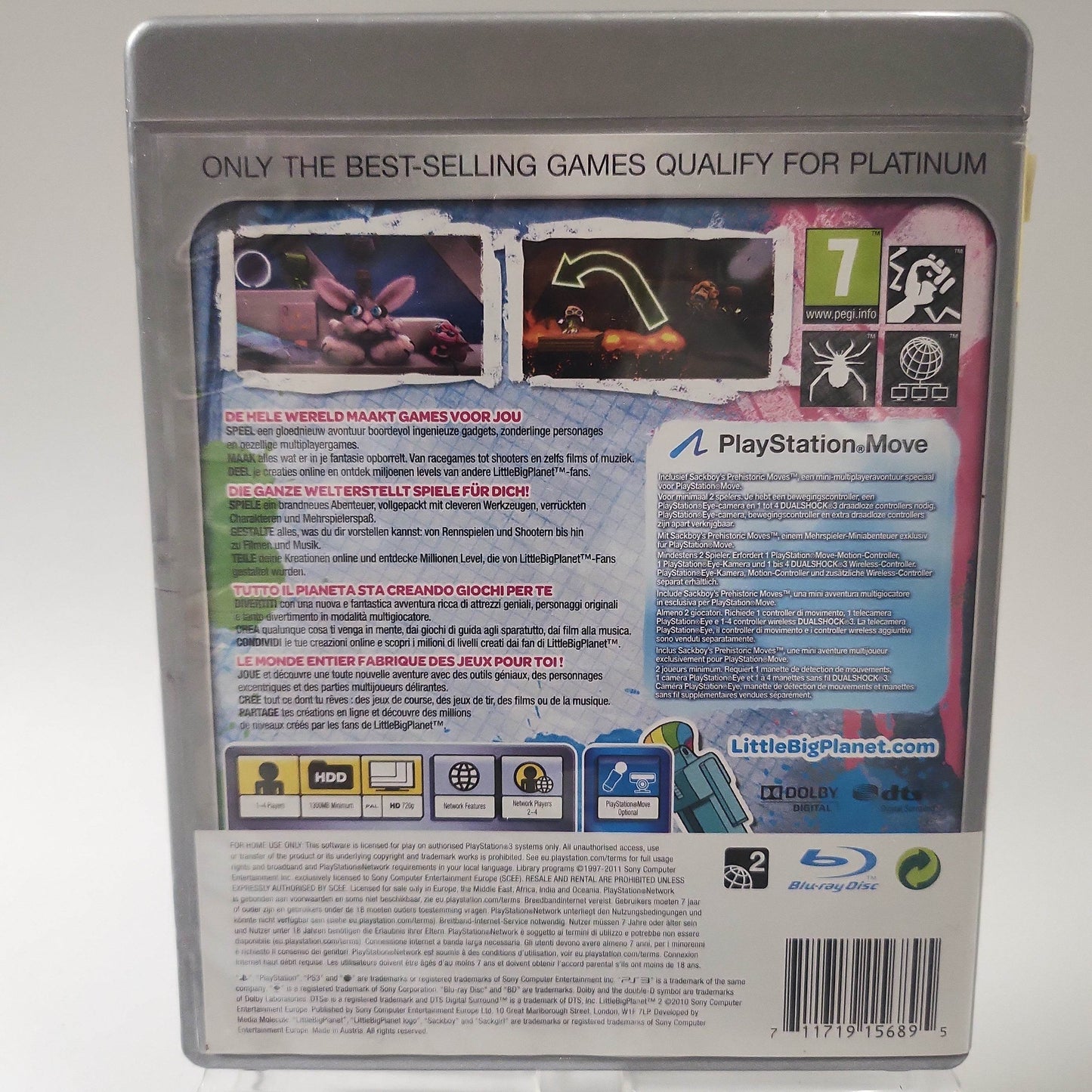 Little Big Planet 2 Platinum Playstation 3 - Feniks Gameshop