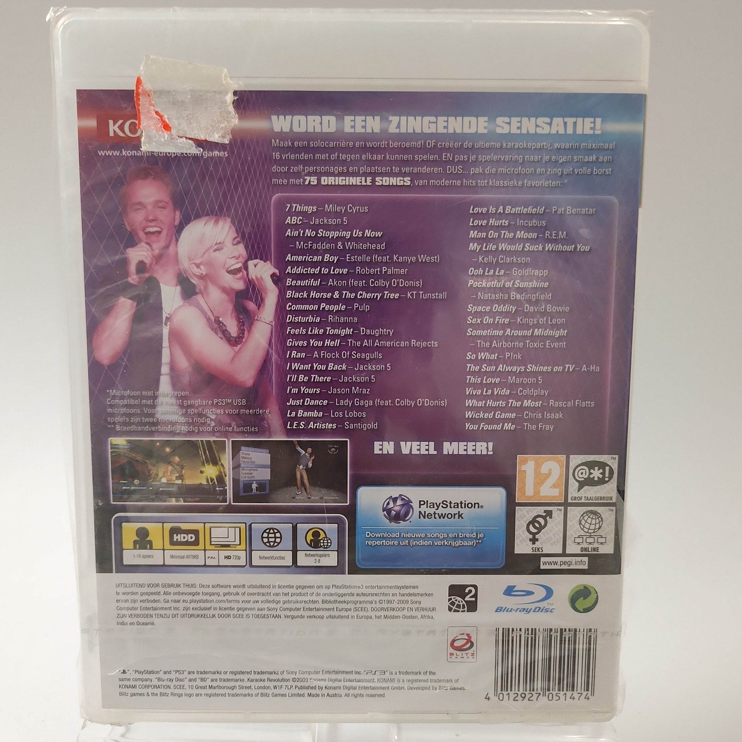 Karaoke Revolution geseald Playstation 3 - Feniks Gameshop